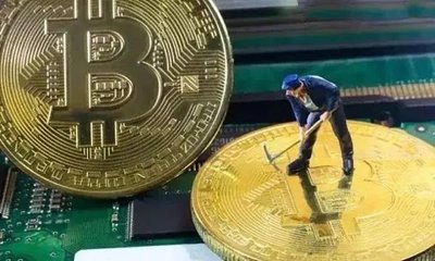 The interior of a modern mining farm with rows of mining rigs